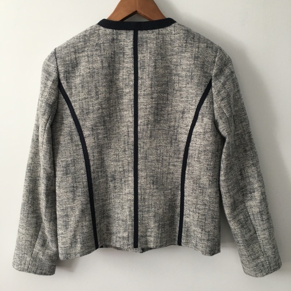 Jcrew lady jacket cropped blazer sz 4 - Picture 2 of 13